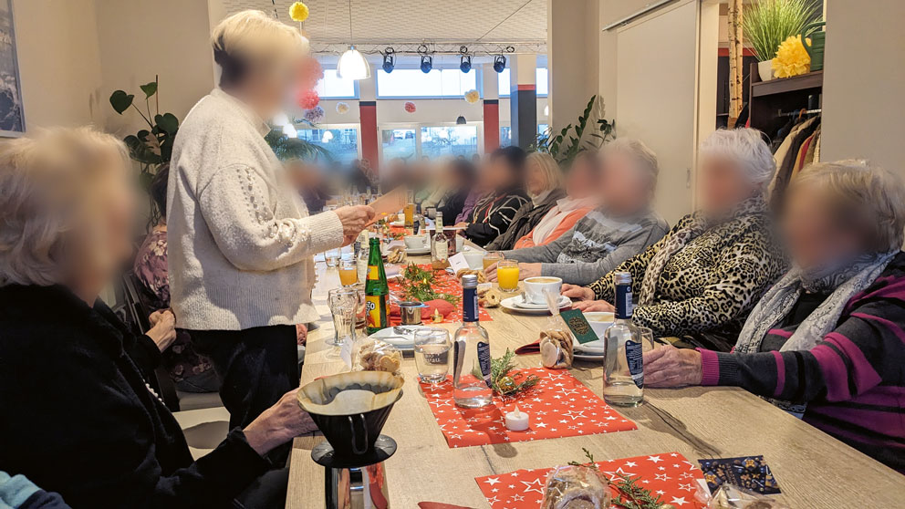 Seniorenkreis im Café