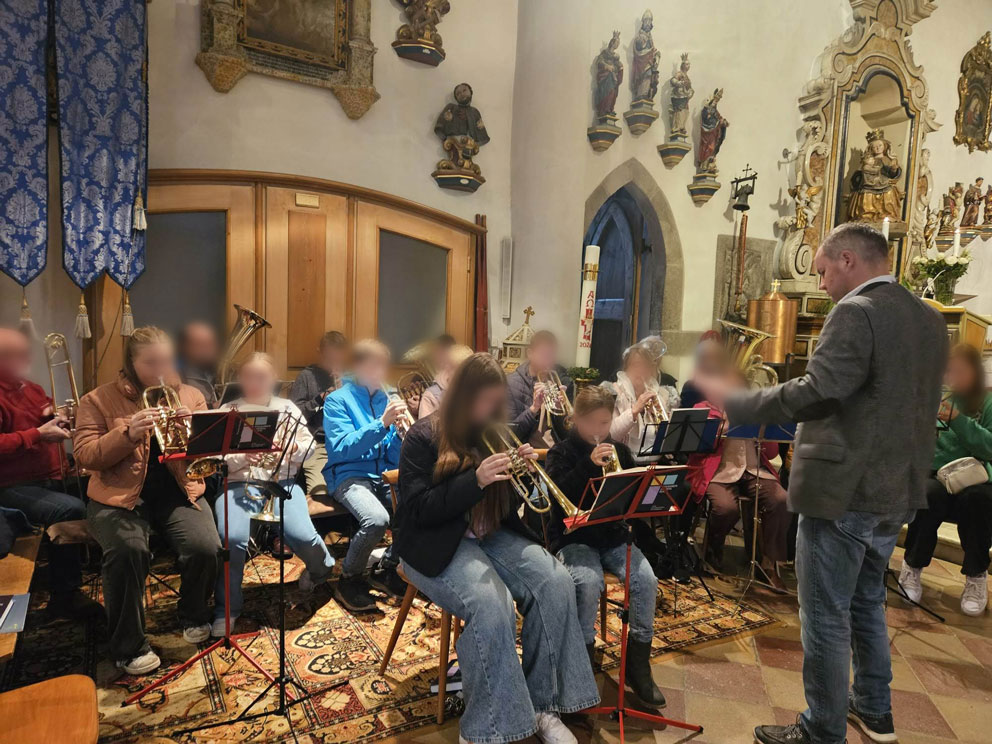 Posaunenchor unterwegs