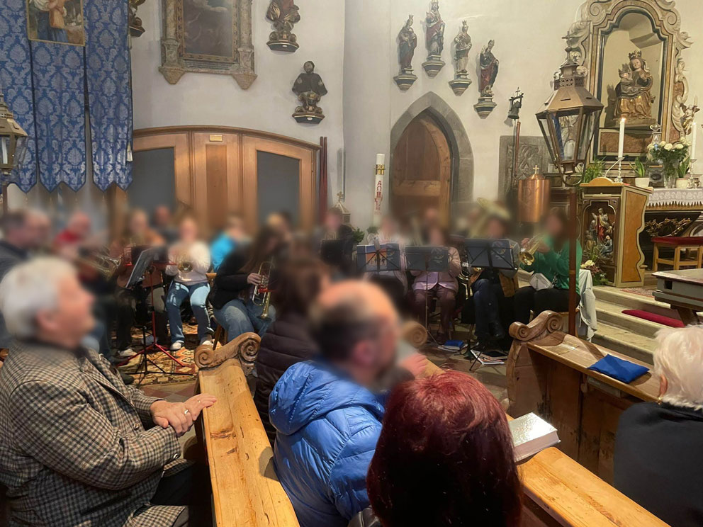 Posaunenchor unterwegs