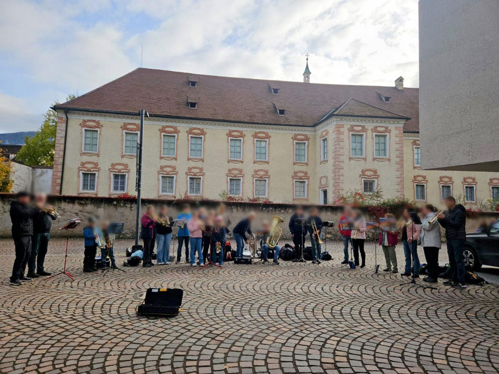 Posaunenchor unterwegs