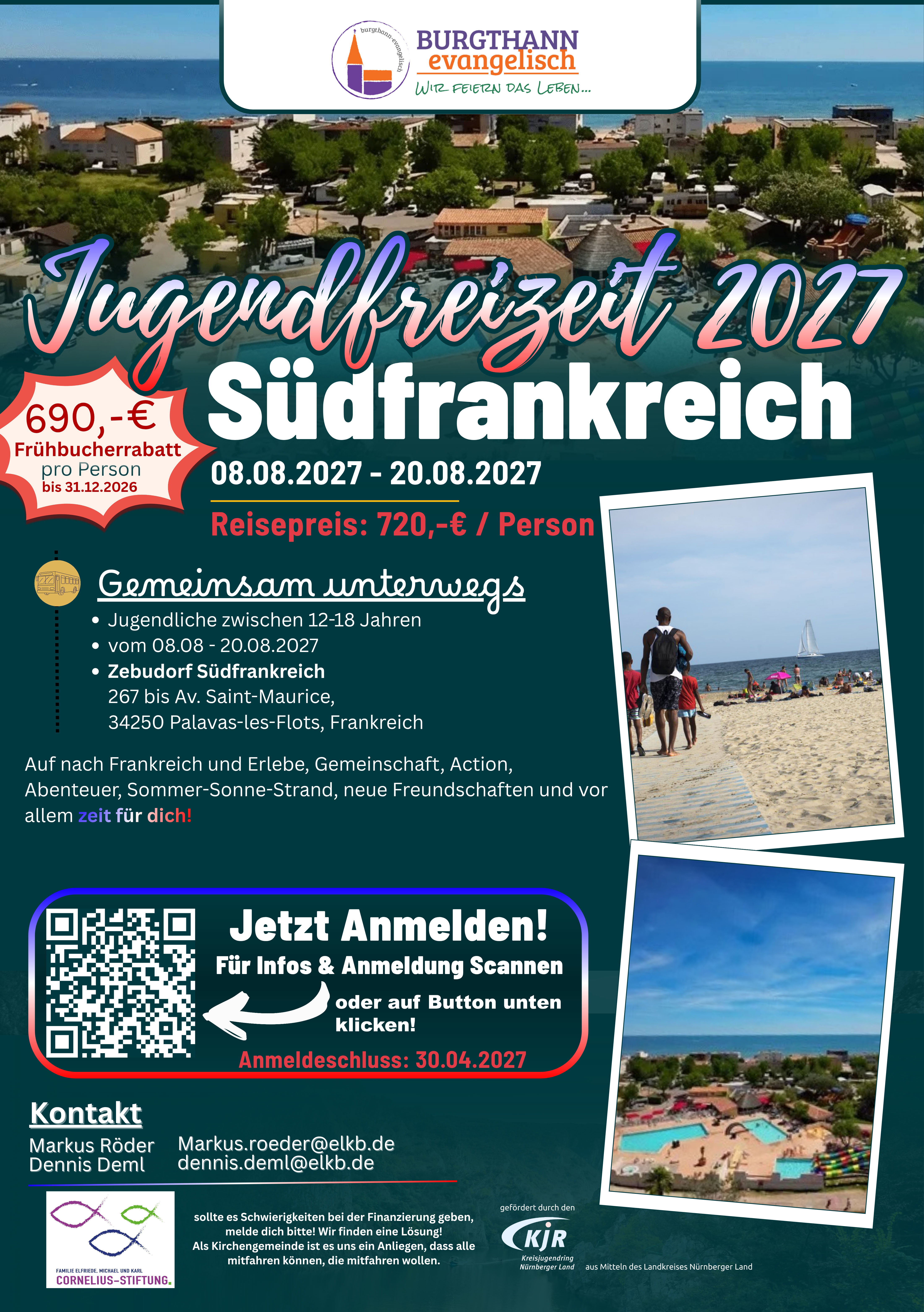 Jugendfreizeit 2027 Südfrankreich